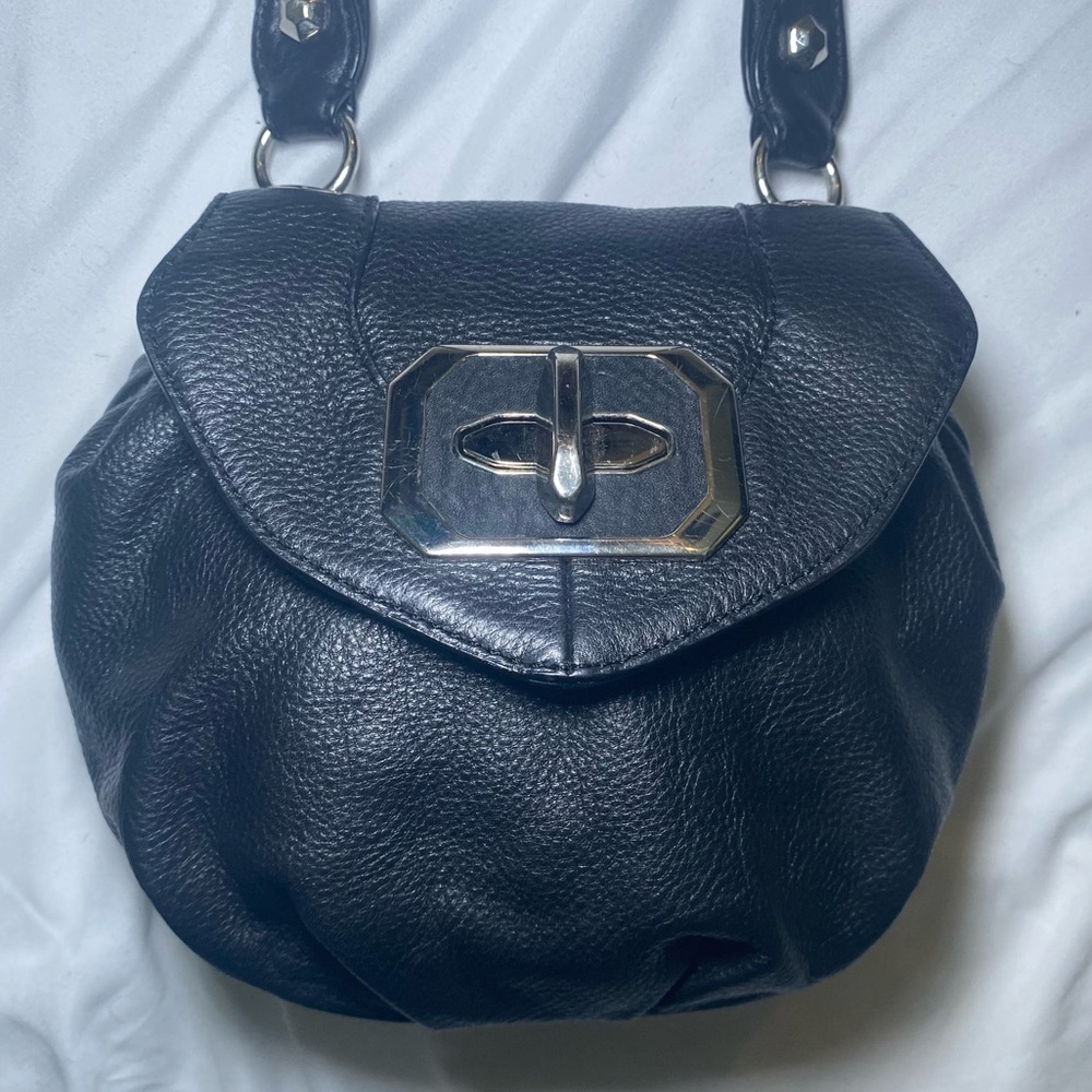 orYANY Elegant Black Leather Women's Crossbody Bag